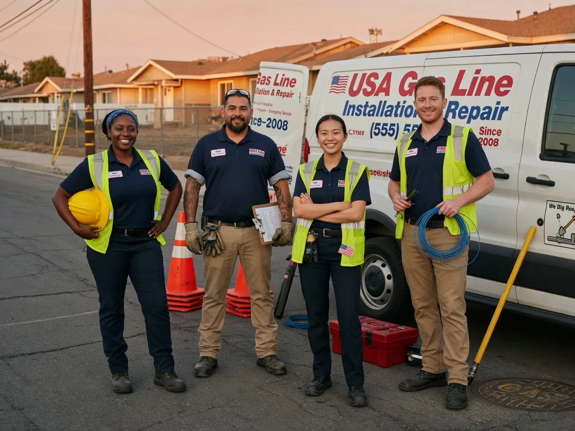 Gas Line Installation company in Rock View, WV